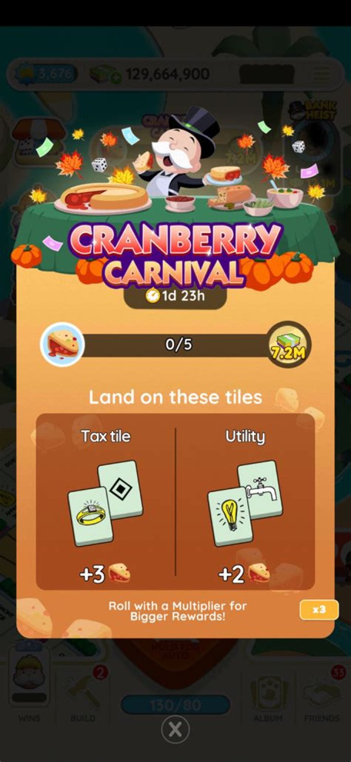 Monopoly Go Cranberry Carnival: Event Rewards, Milestones & Success Strategies